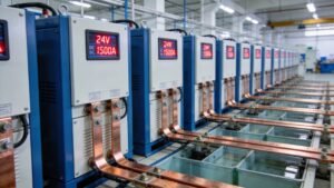 DC power supply rectifier cabinet for high-concentration sodium hypochlorite generation plant